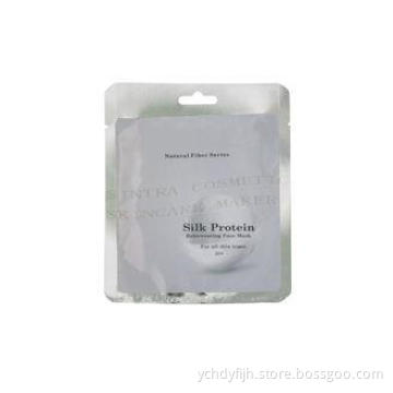 Natural Moisturizing Facial Mask , Silk Protein Rejuvenatin